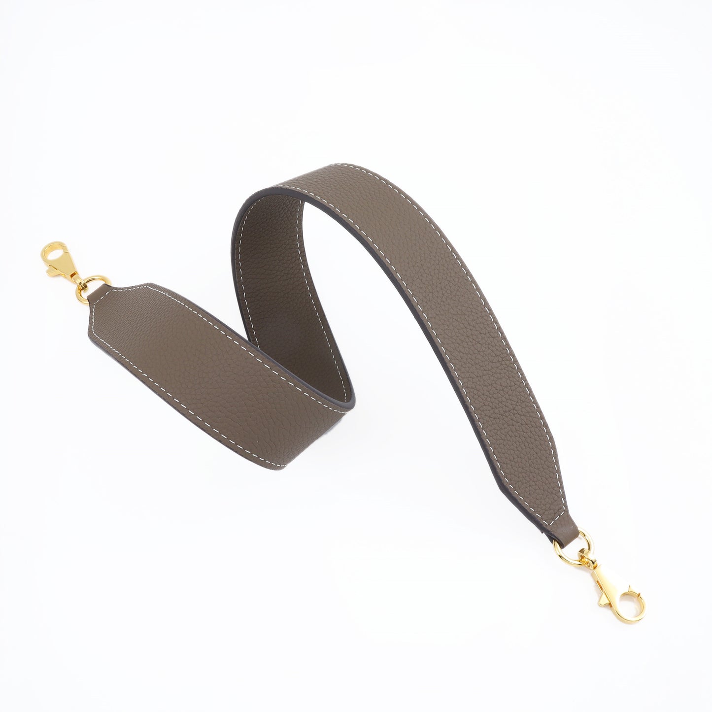 Epsom and Togo Premium Leather Strap