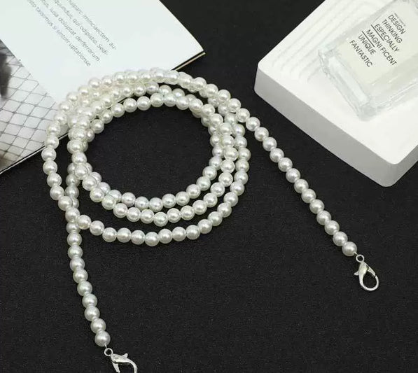 Steel Wired Pearl Strap