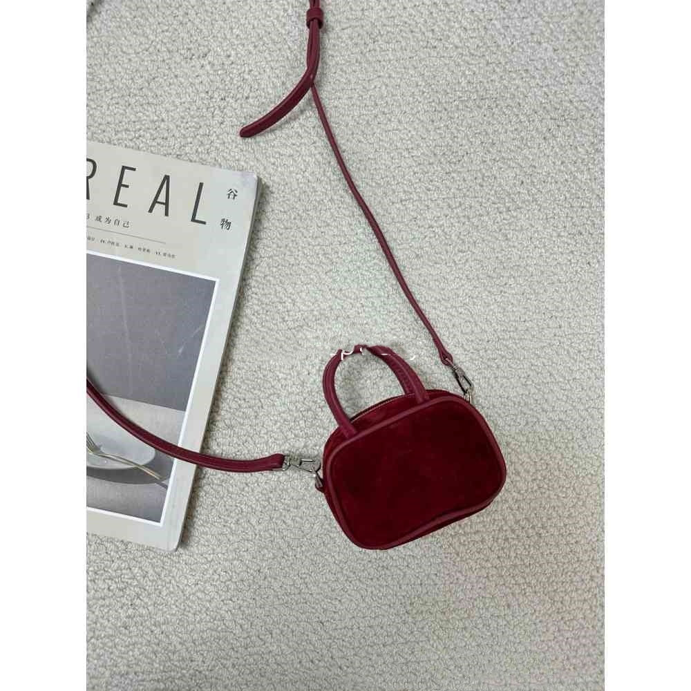 Mini Bowling Crossbody Bag / Bag Charm