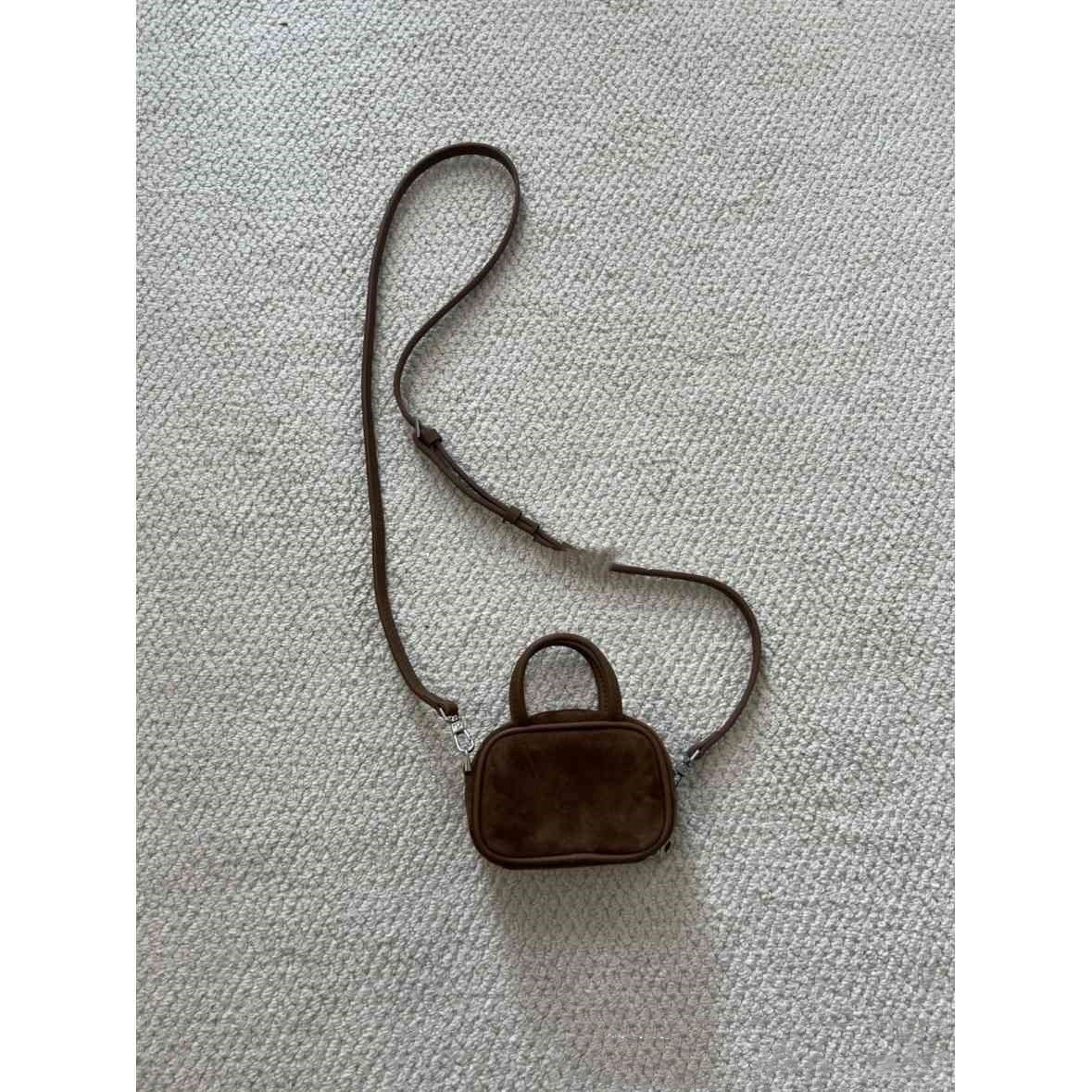 Mini Bowling Crossbody Bag / Bag Charm