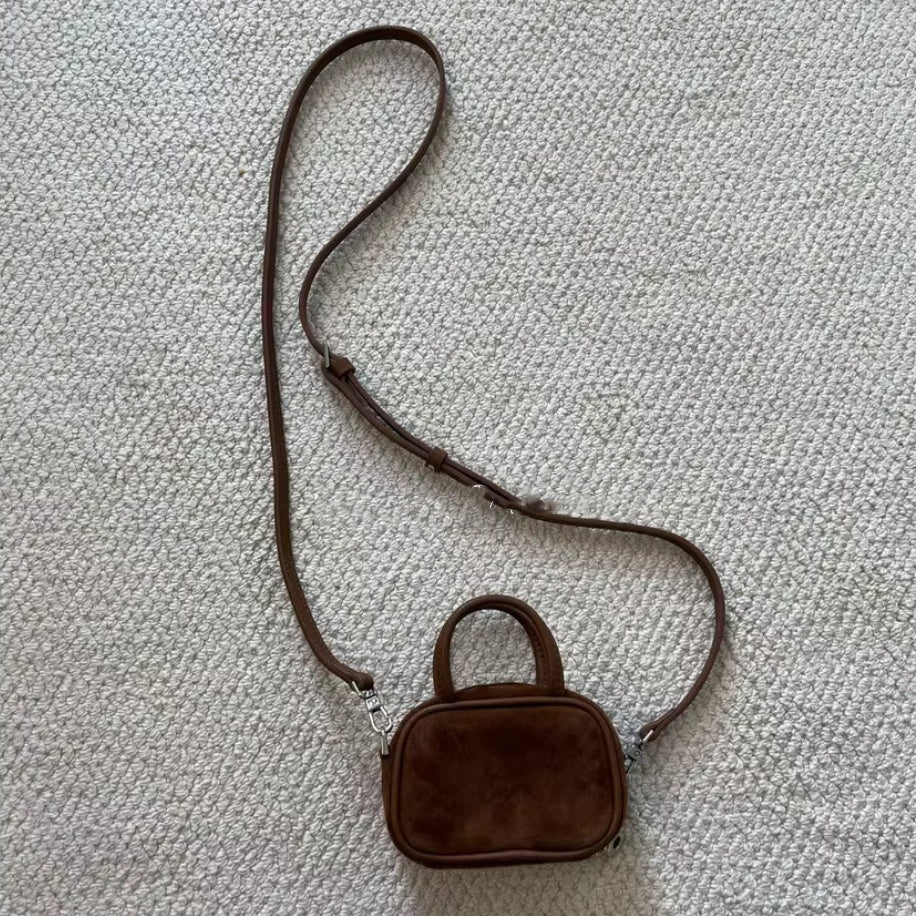 Mini Bowling Crossbody Bag / Bag Charm