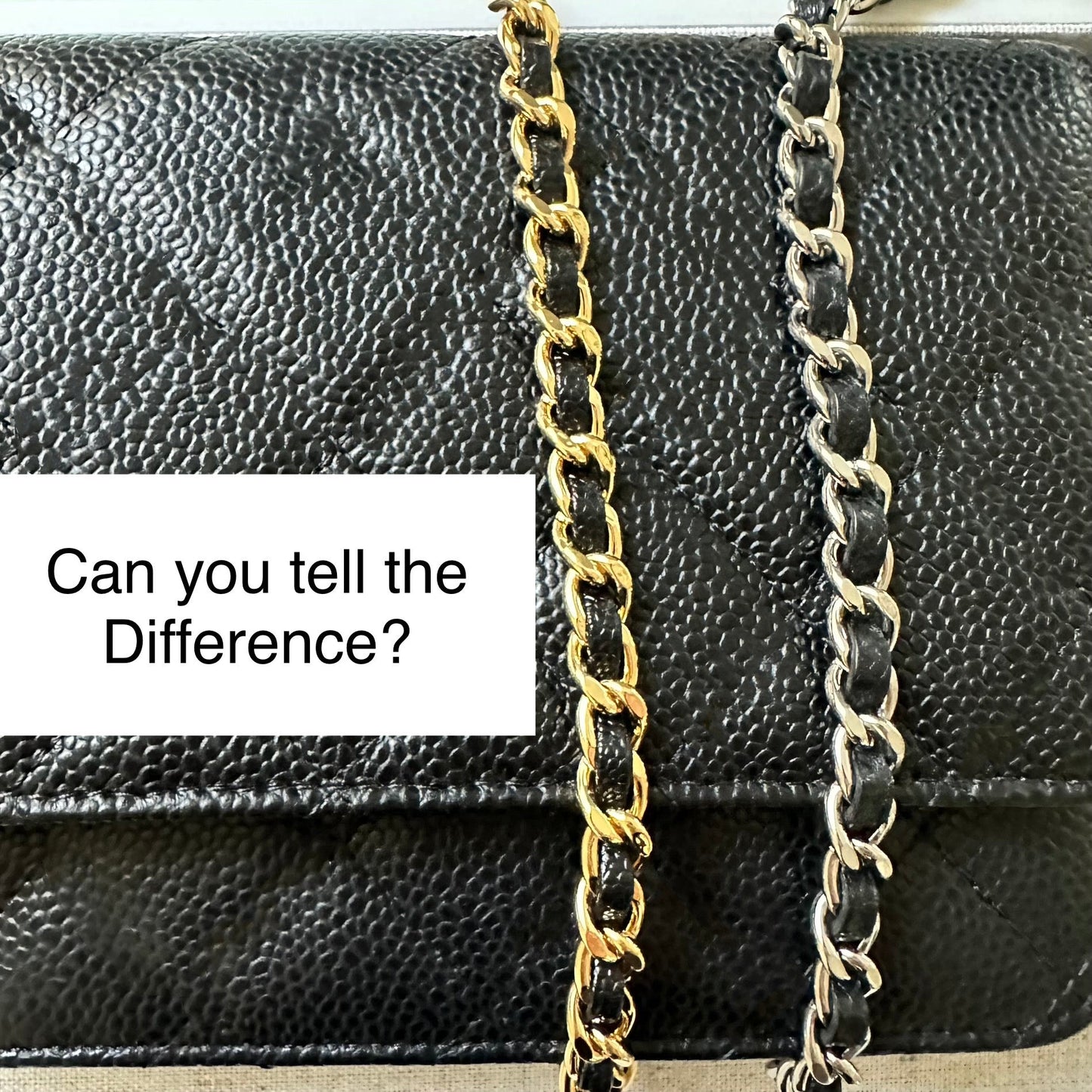 Leather Chain Strap