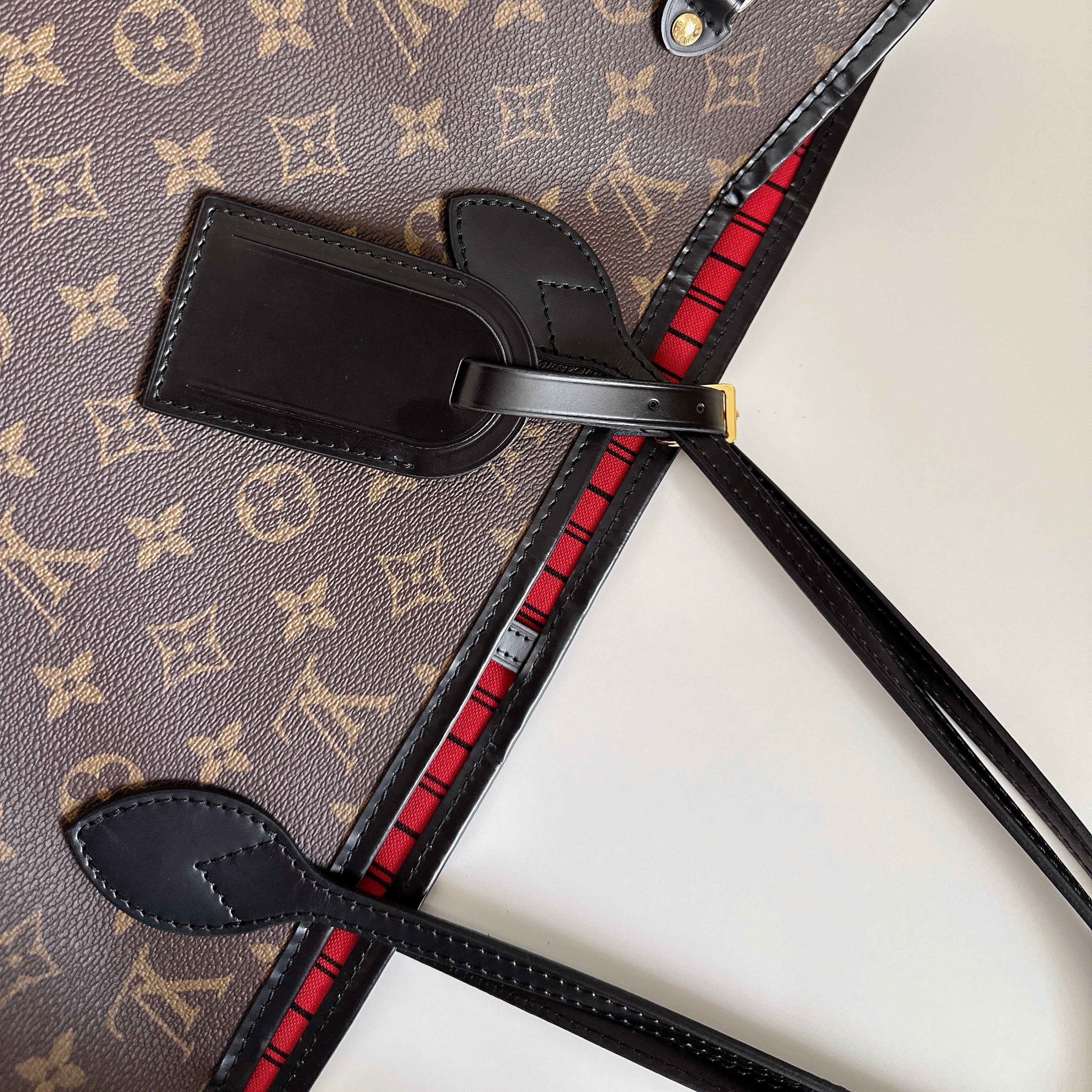 NEW: Bow Leather Luggage Tag and Clochette Replacement