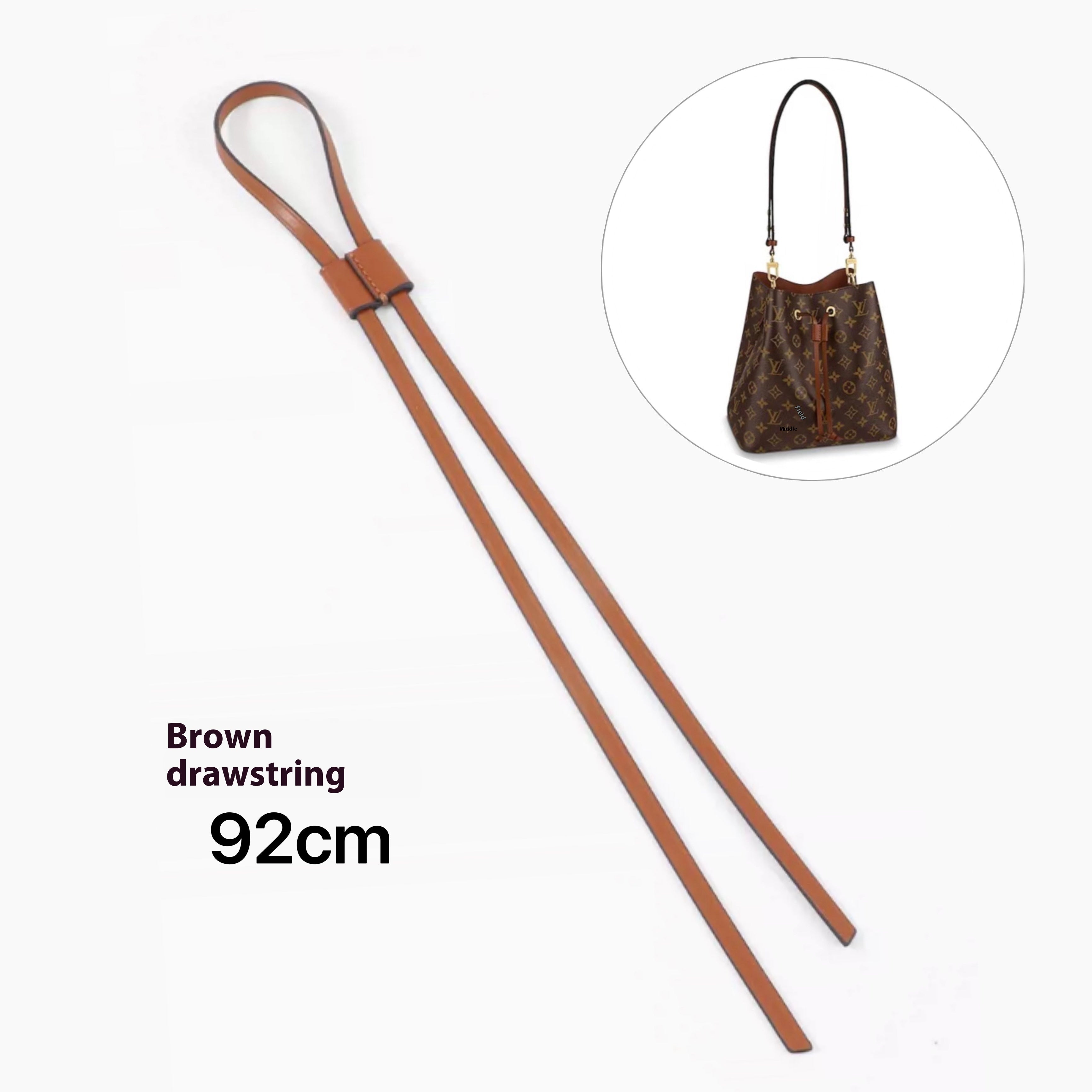 Wide Leather Shoulder Strap