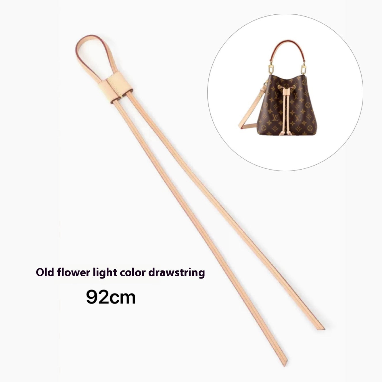 Wide Leather Shoulder Strap