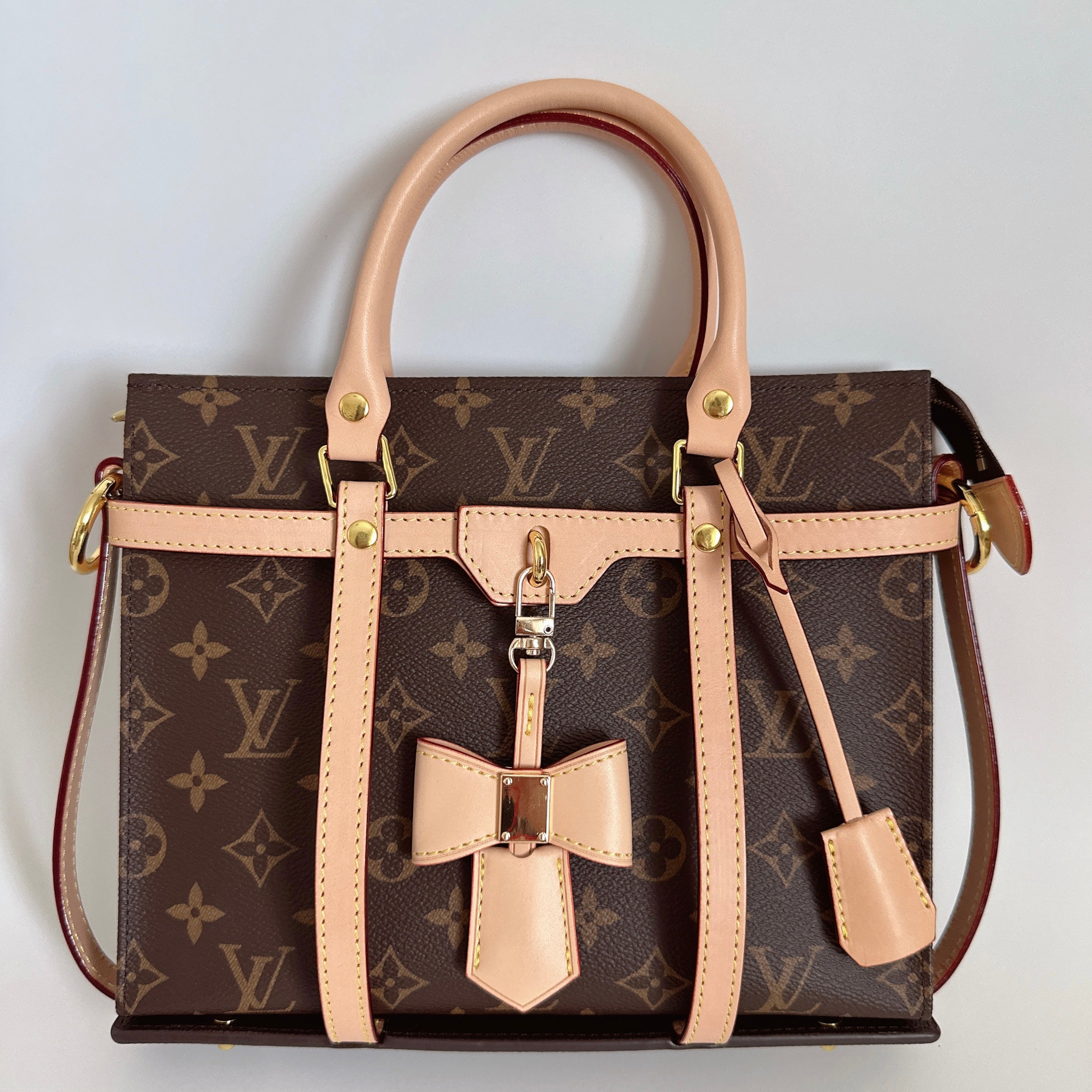 NEW: Bow Leather Luggage Tag and Clochette Replacement