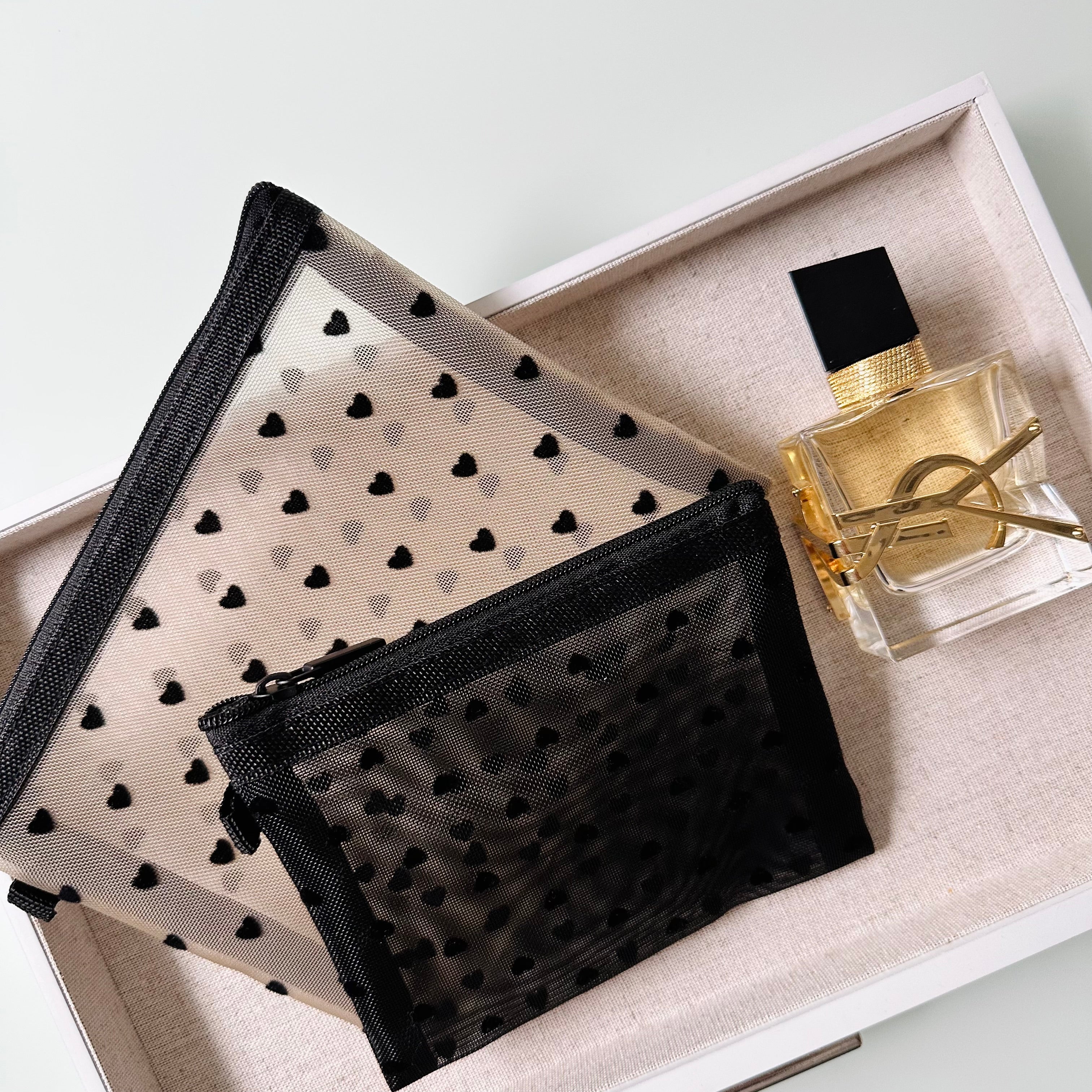 Catchall Love Mesh Pouch