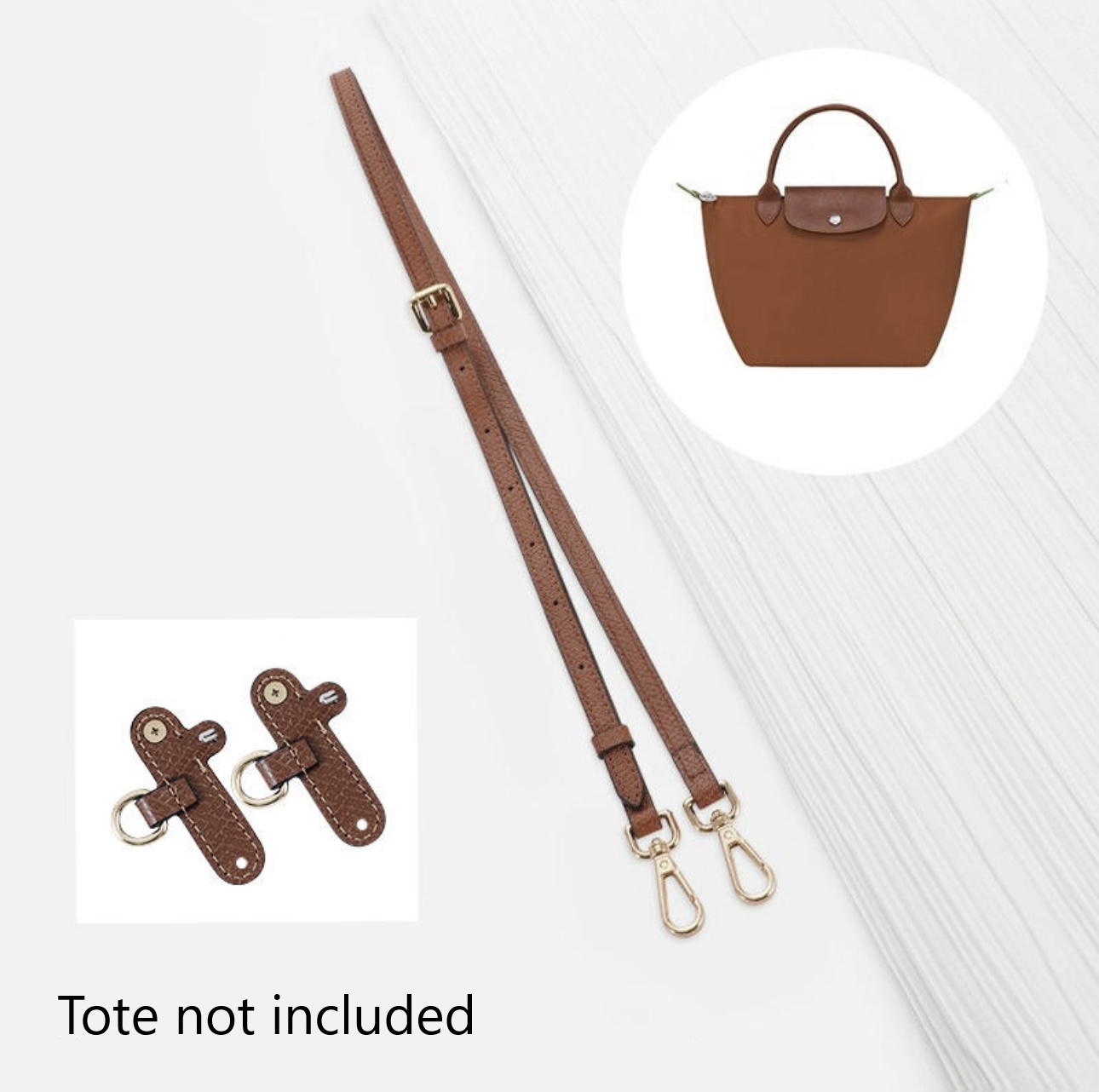 LongChamp Short Handle Small Tote Bag Conversion Set