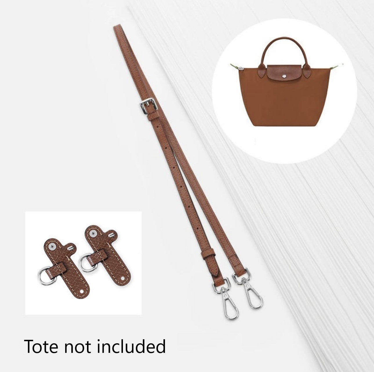 LongChamp Short Handle Small Tote Bag Conversion Set