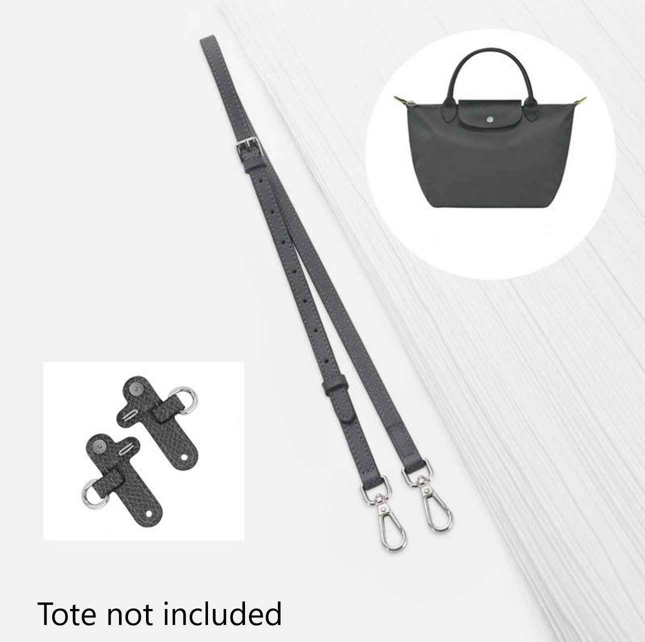 LongChamp Short Handle Small Tote Bag Conversion Set