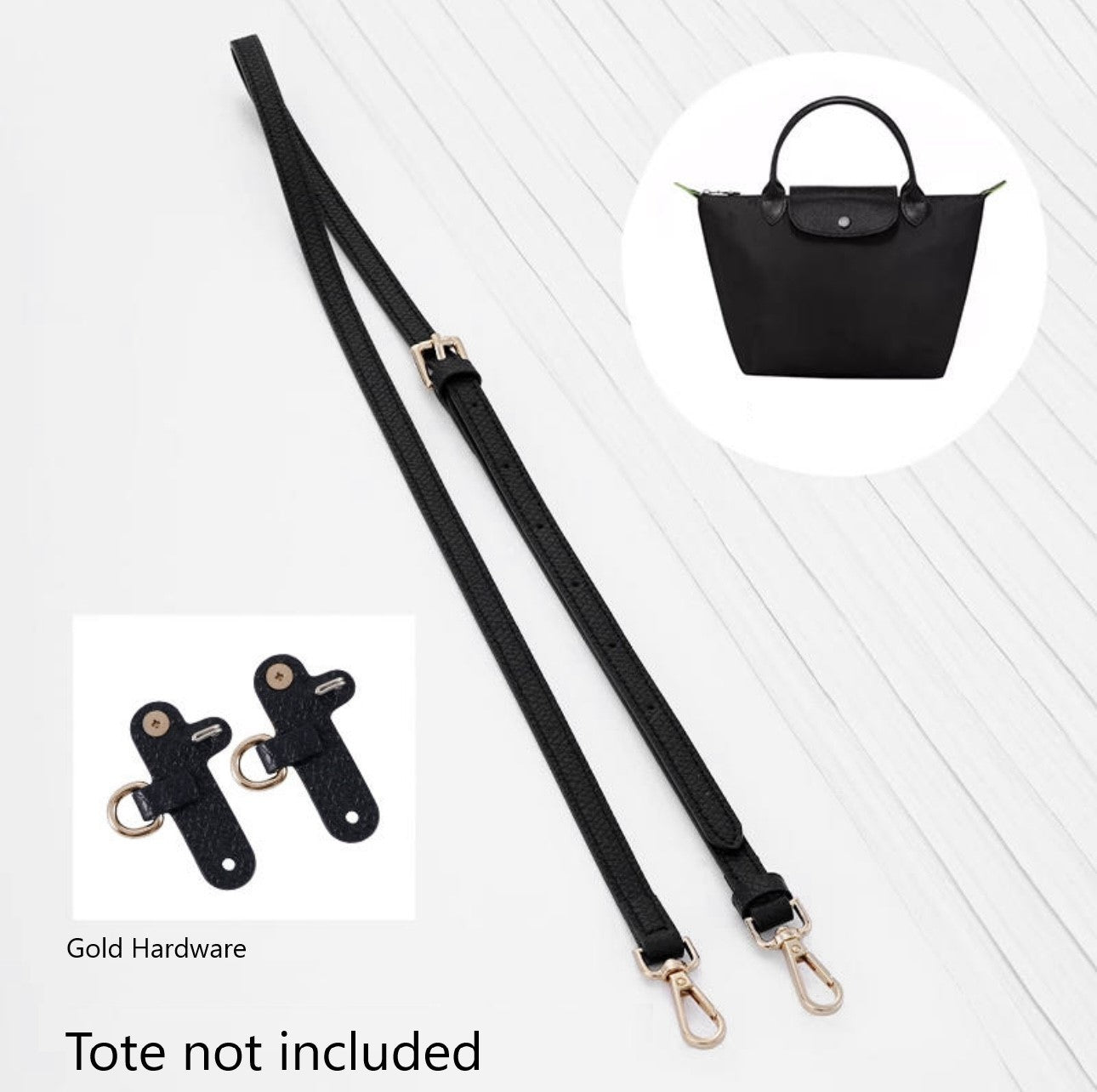 LongChamp Short Handle Small Tote Bag Conversion Set
