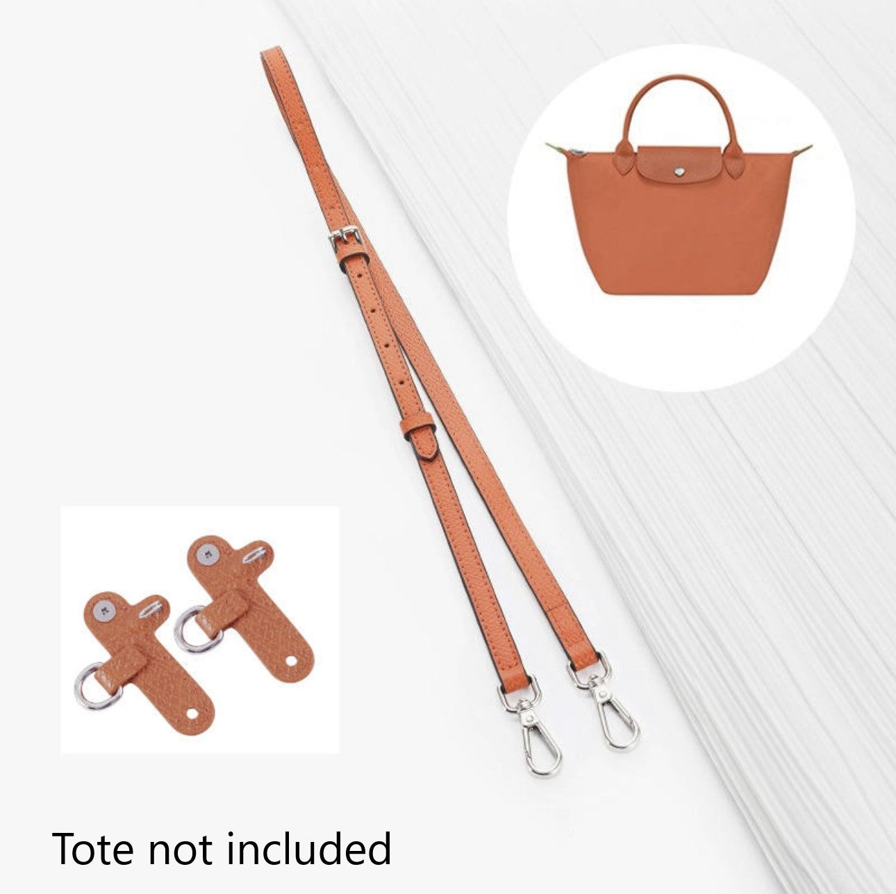 LongChamp Short Handle Small Tote Bag Conversion Set