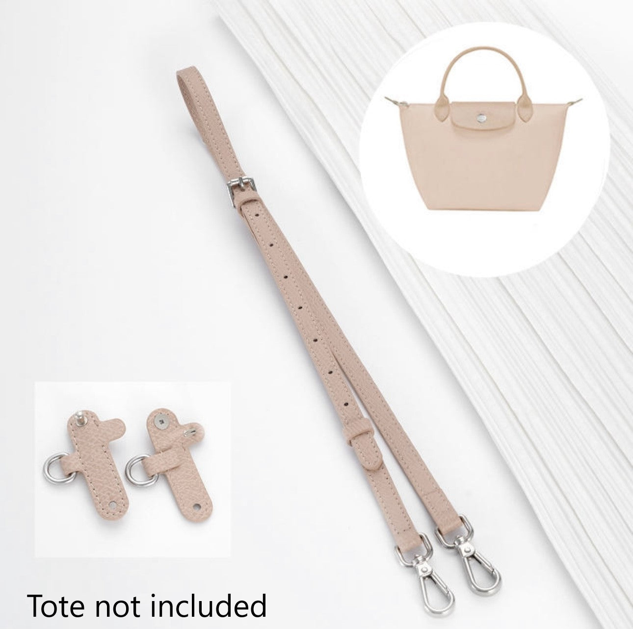 LongChamp Short Handle Small Tote Bag Conversion Set