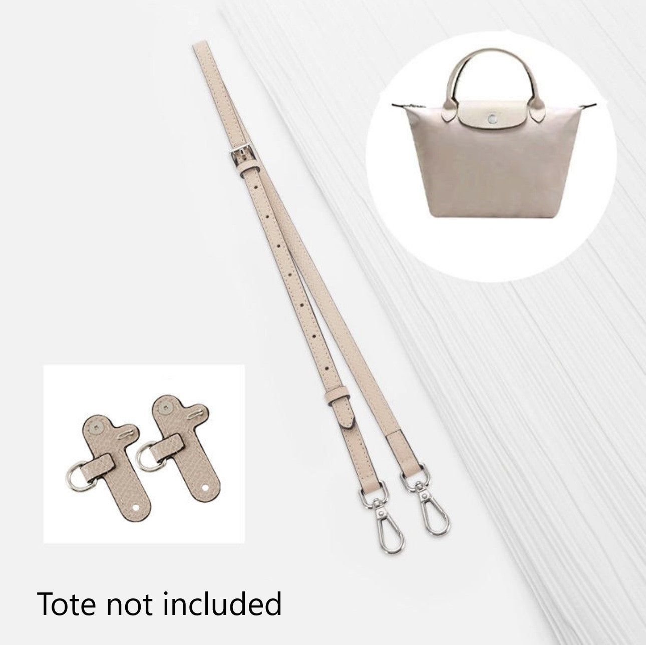 LongChamp Short Handle Small Tote Bag Conversion Set