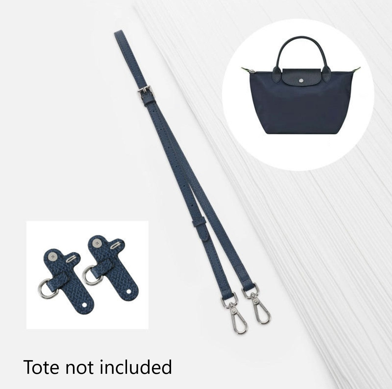 LongChamp Short Handle Small Tote Bag Conversion Set