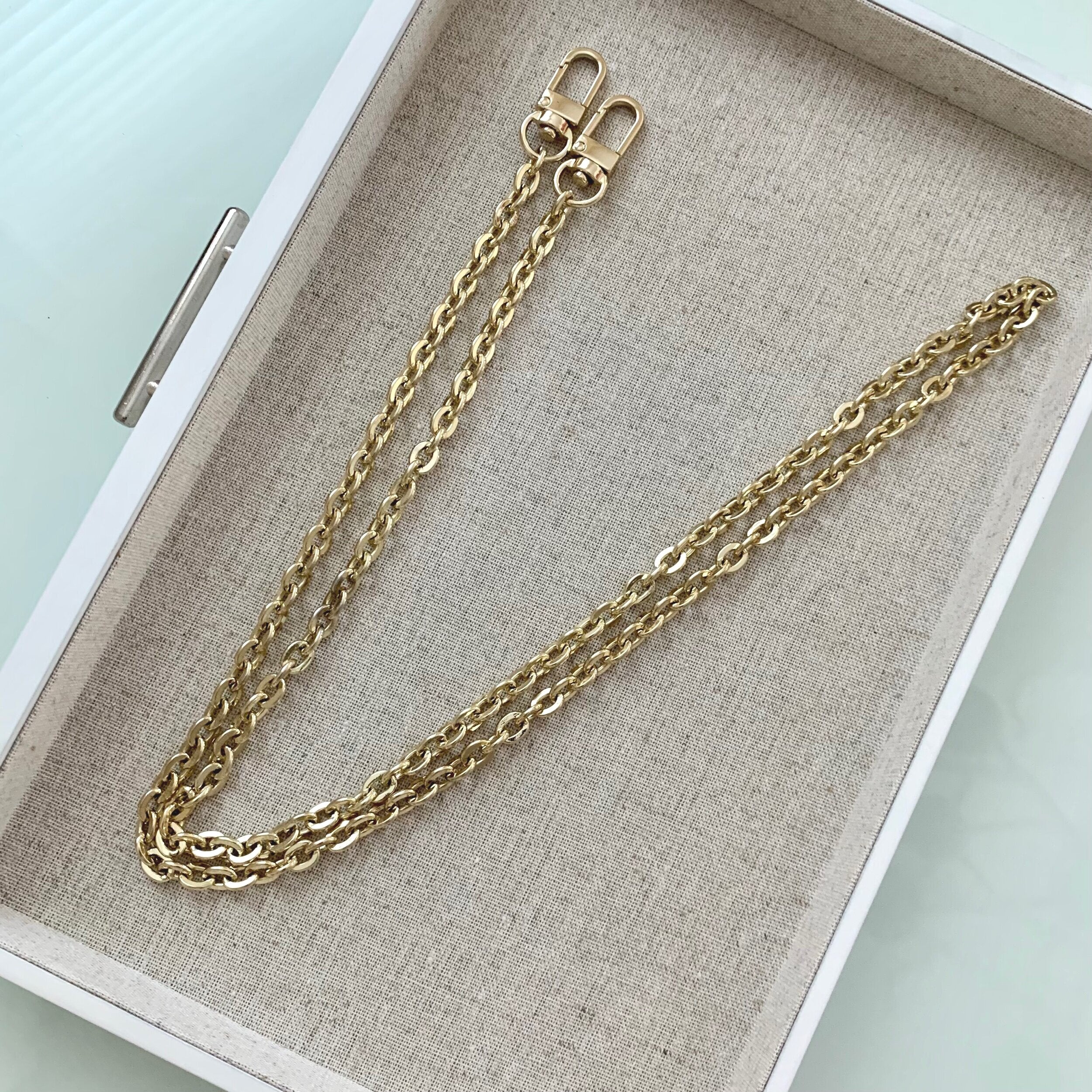 Gold Chain Purse Strap – Boho Rococo Designs