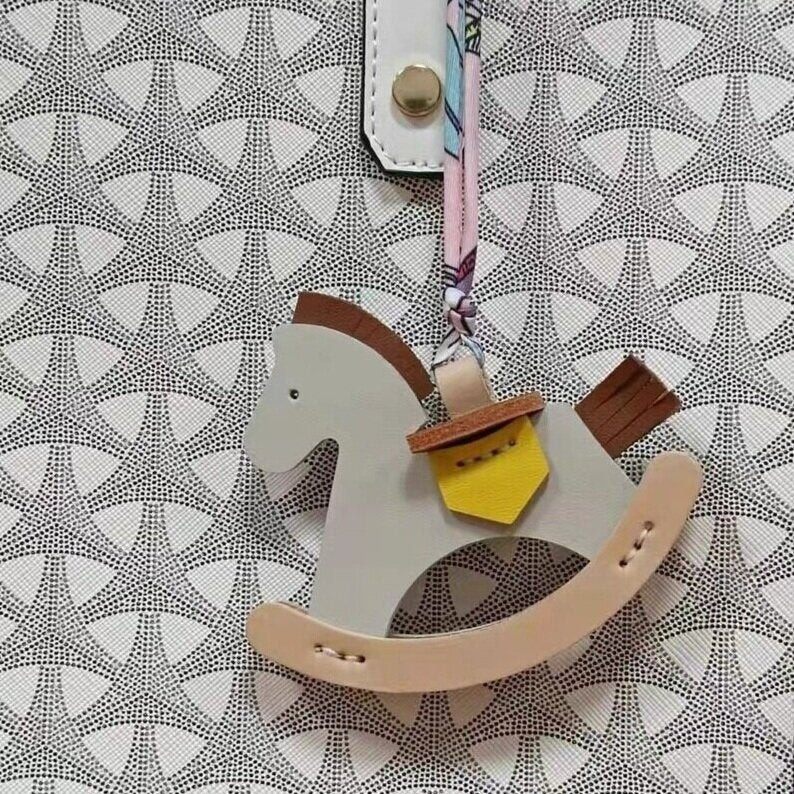 Leather Bag Charm | Luna Charm A3 | Aimere Luxury Collection