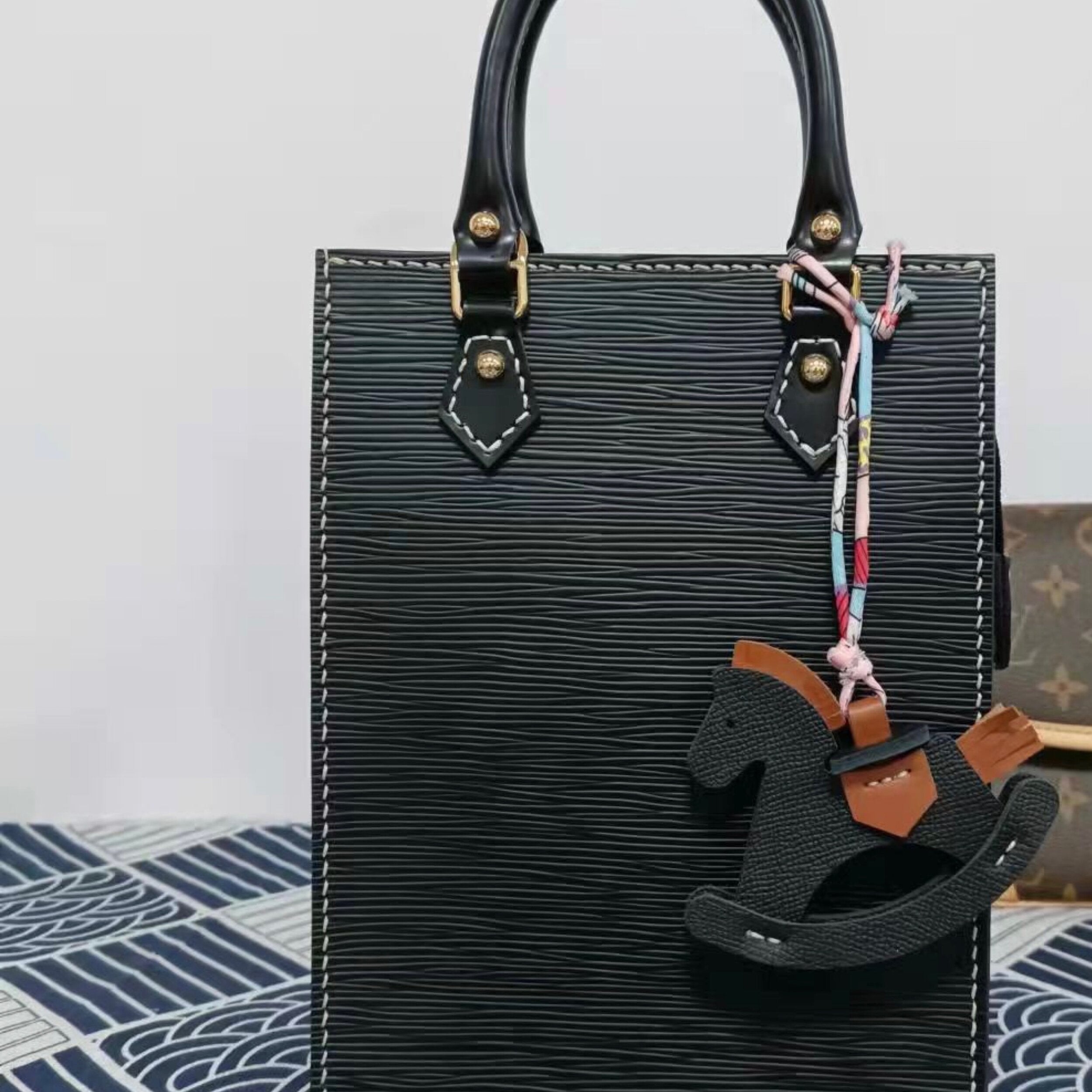 Leather Bag Charm | Luna Charm A3 | Aimere Luxury Collection