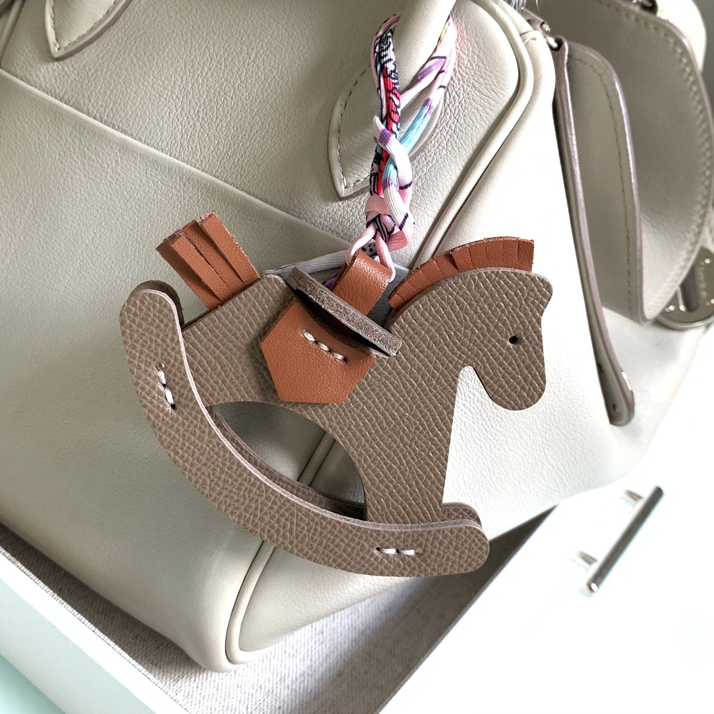 Leather Bag Charm | Luna Charm A3 | Aimere Luxury Collection