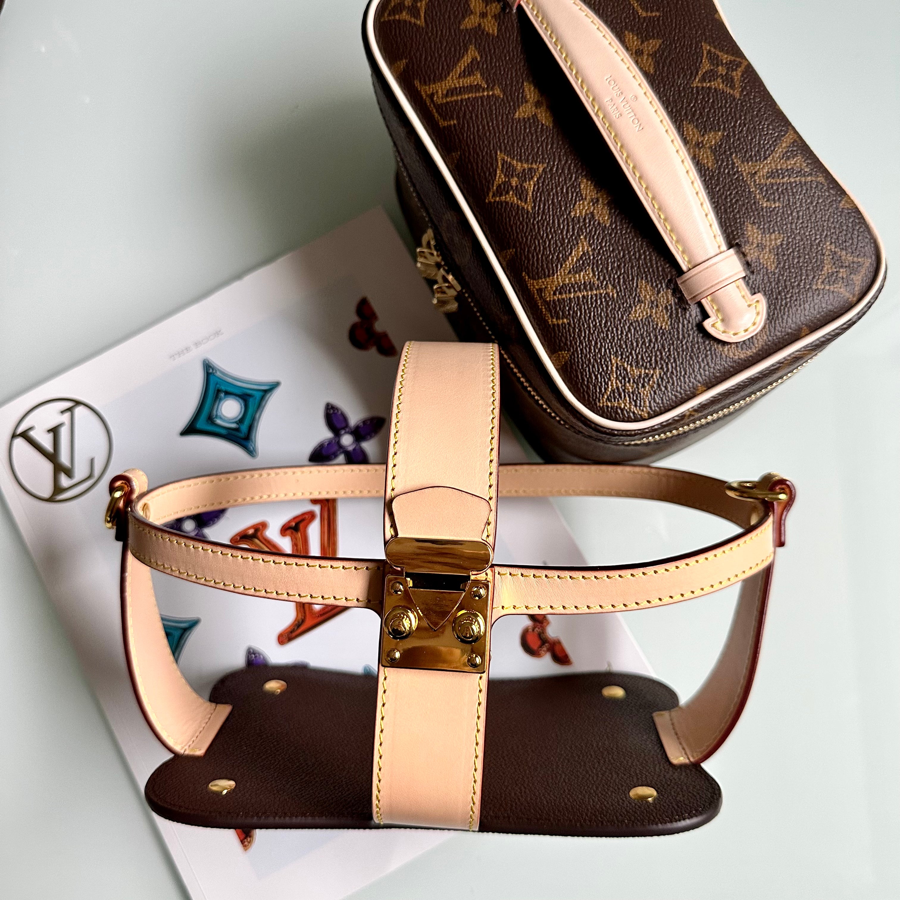 Louis Vuitton mini duffle bag. Great