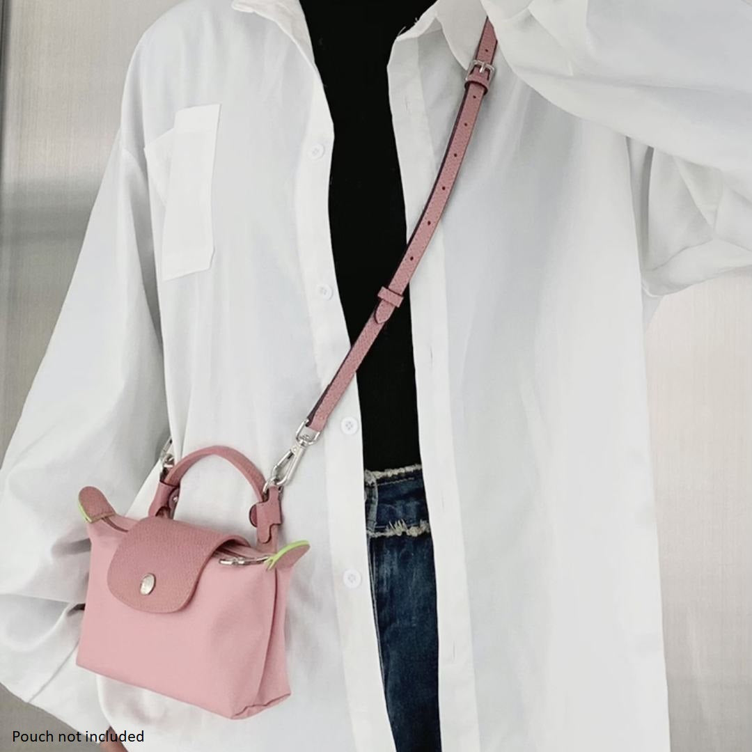 Longchamp Le Foulonne Leather Cosmetic Bag Phone Clutch ~NIP~ Cognac | eBay