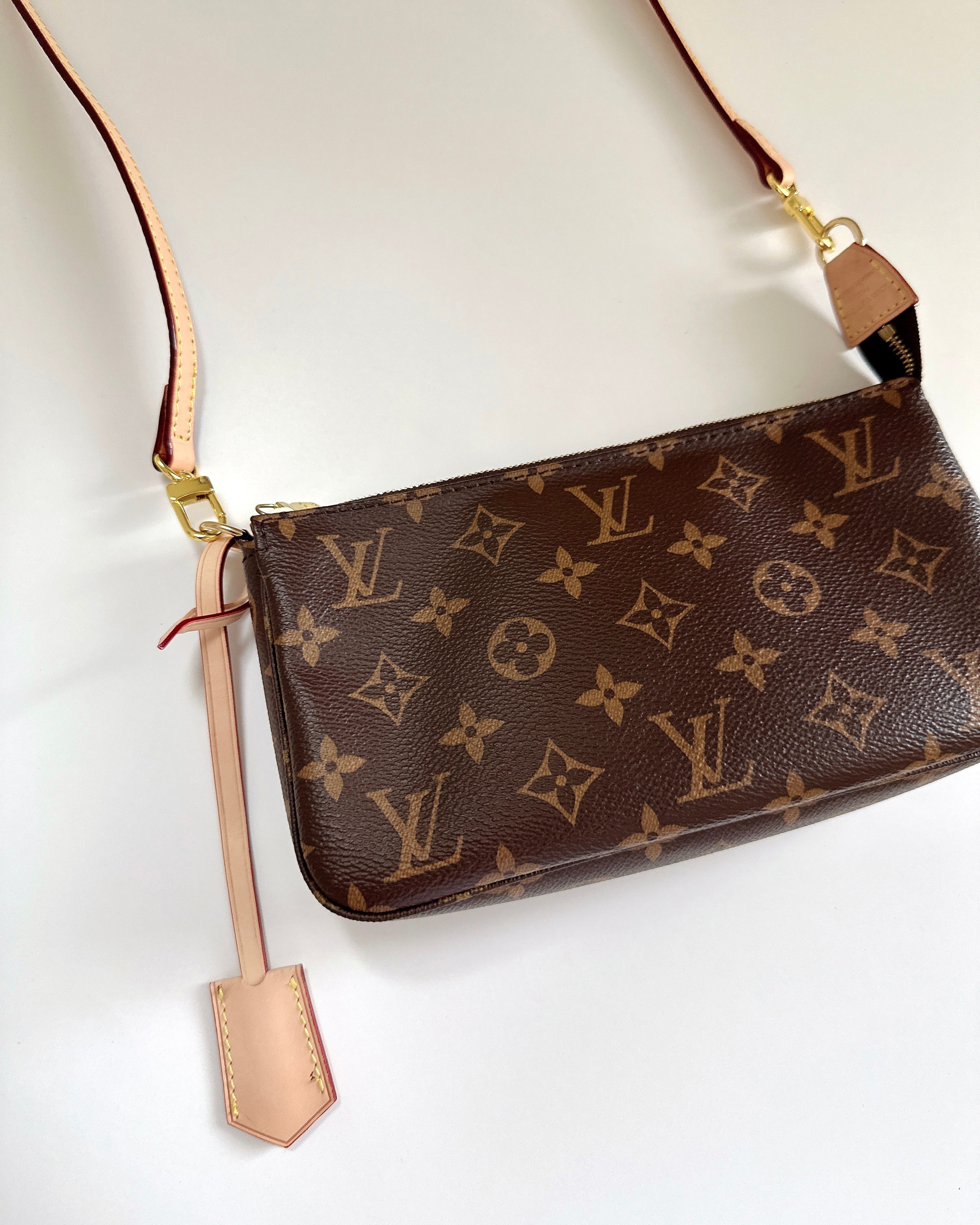Leather Luggage Tag and Clochette Replacement