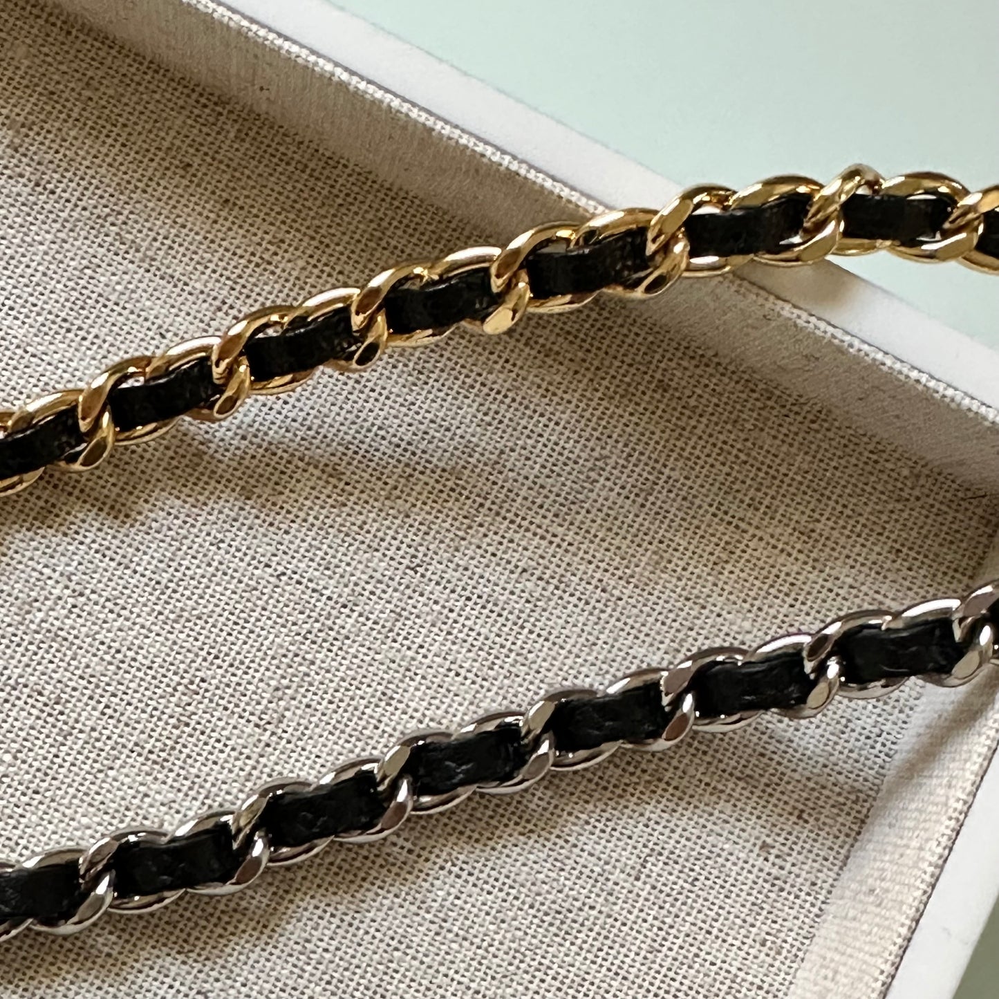 Leather Chain Strap for WOC