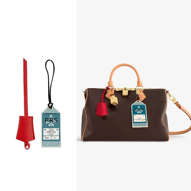 NEW: Bow Leather Luggage Tag and Clochette Replacement