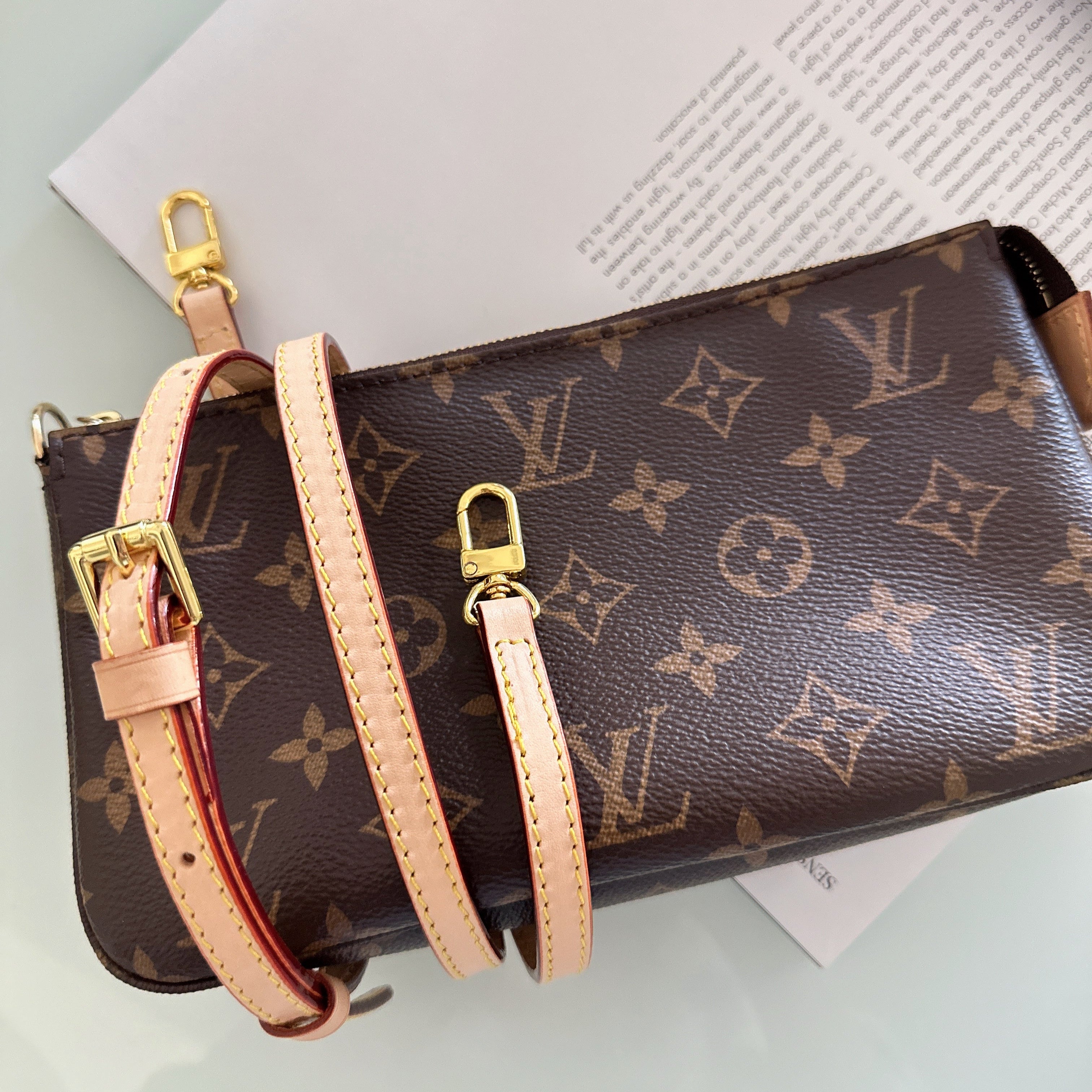 Adjustable Crossbody Leather Strap