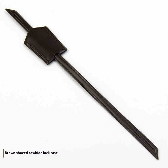 Leather Luggage Tag and Clochette Replacement