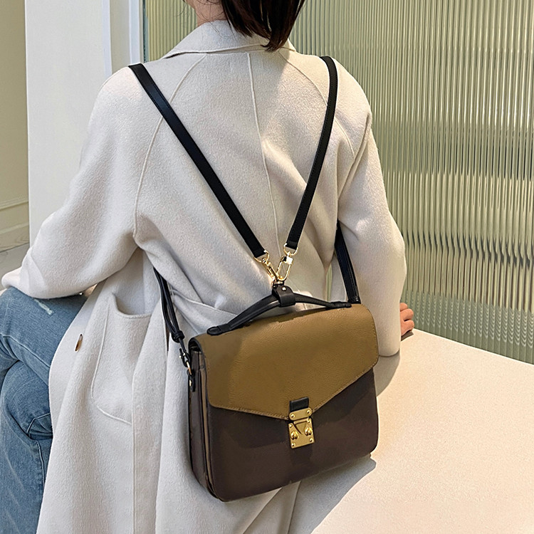 LV Metis Pochette - Leather Strap ( Convert to Backpack Style )