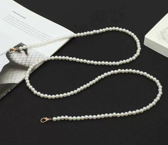 Steel Wired Pearl Strap