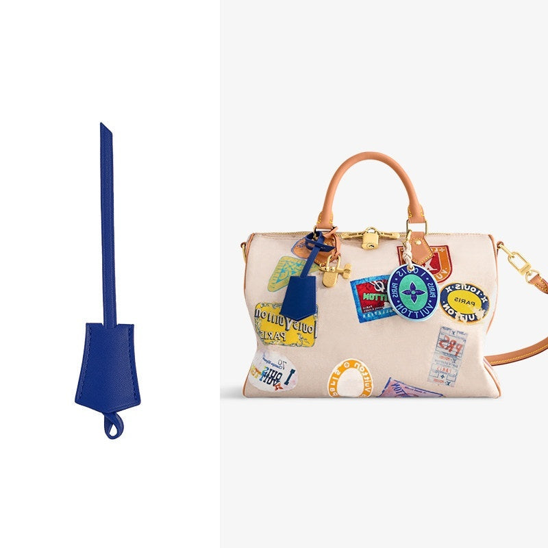 NEW: Bow Leather Luggage Tag and Clochette Replacement