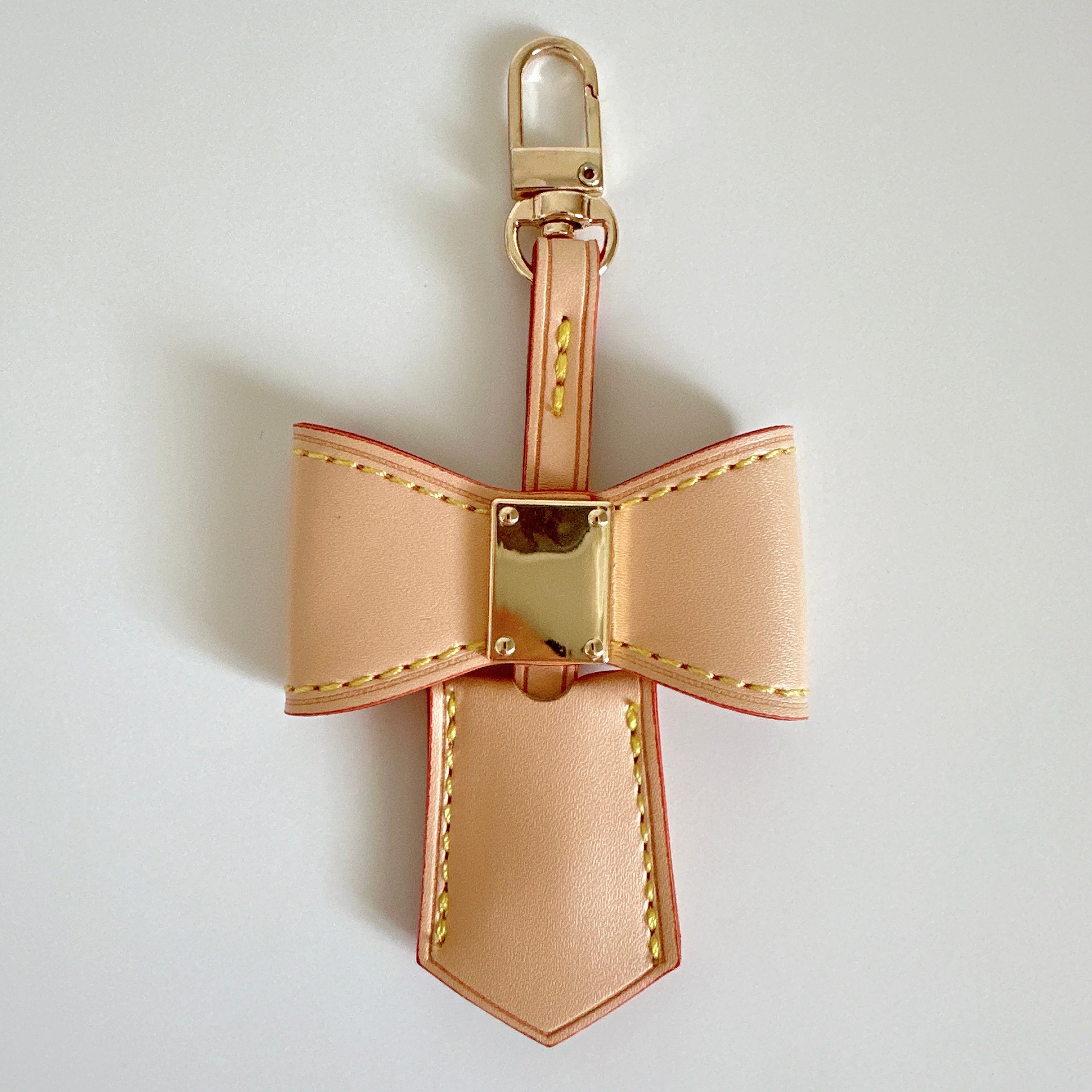 NEW: Bow Leather Luggage Tag and Clochette Replacement
