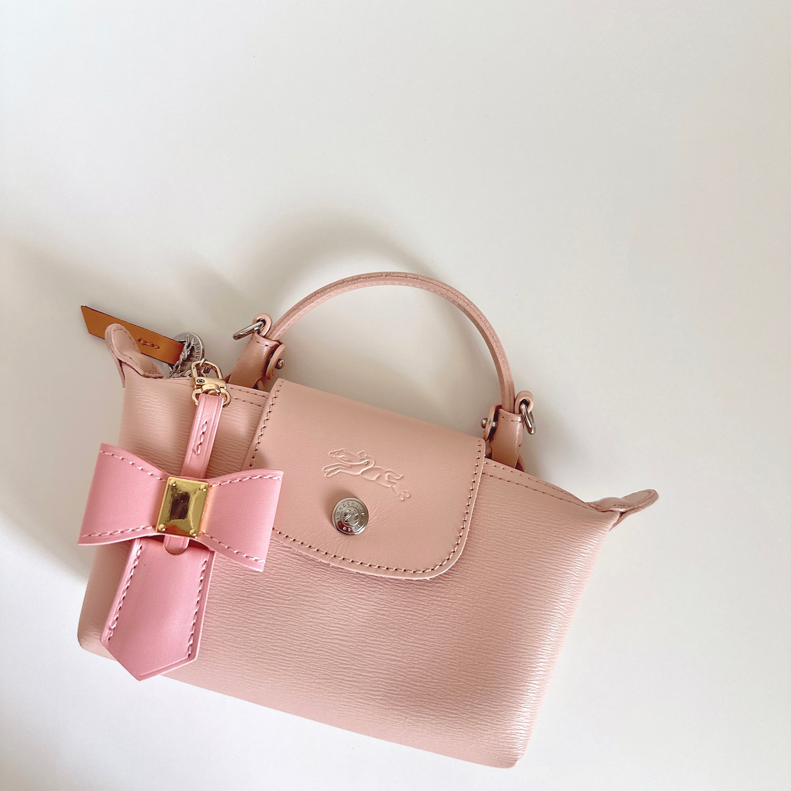 NEW: Bow Leather Luggage Tag and Clochette Replacement