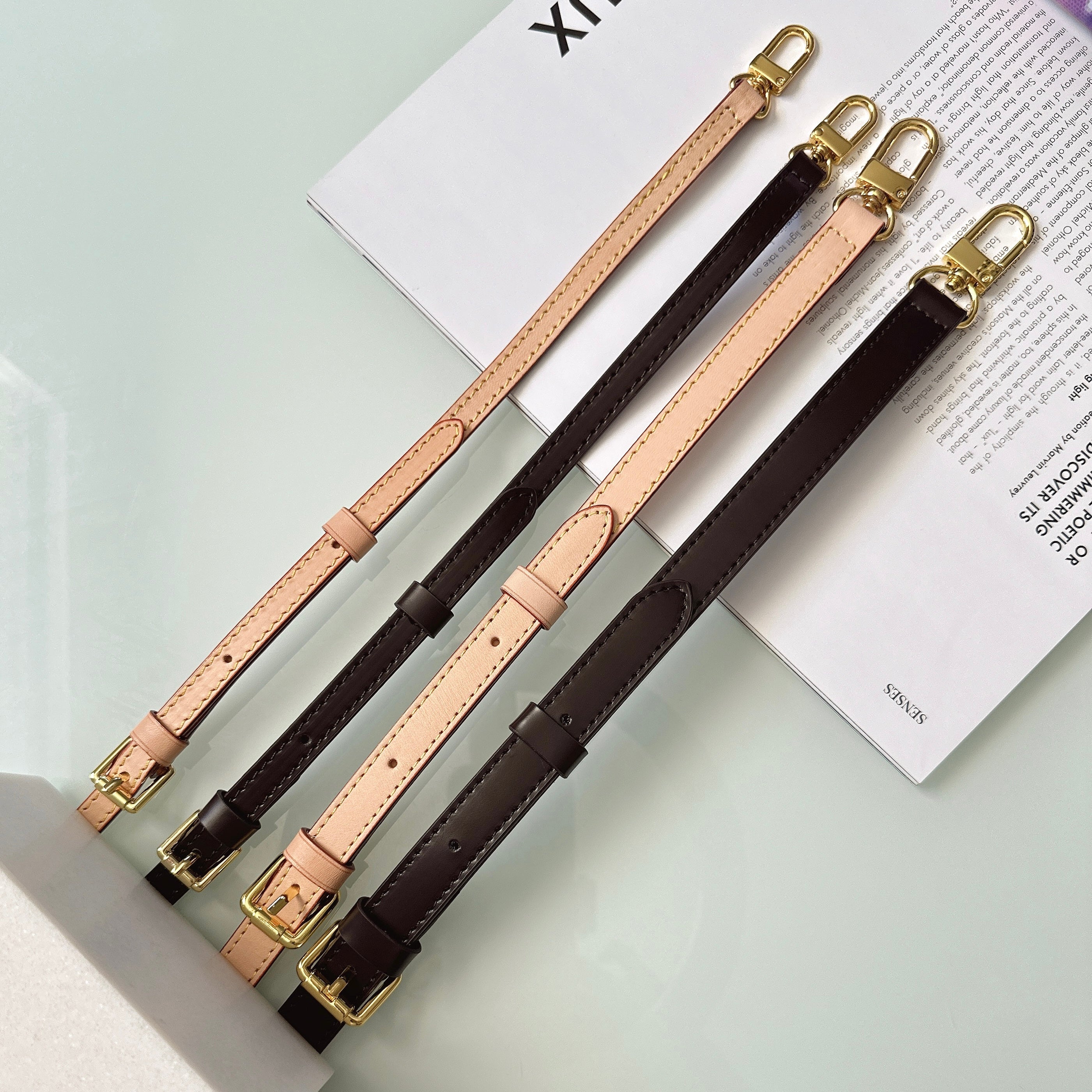 Adjustable Crossbody Leather Strap