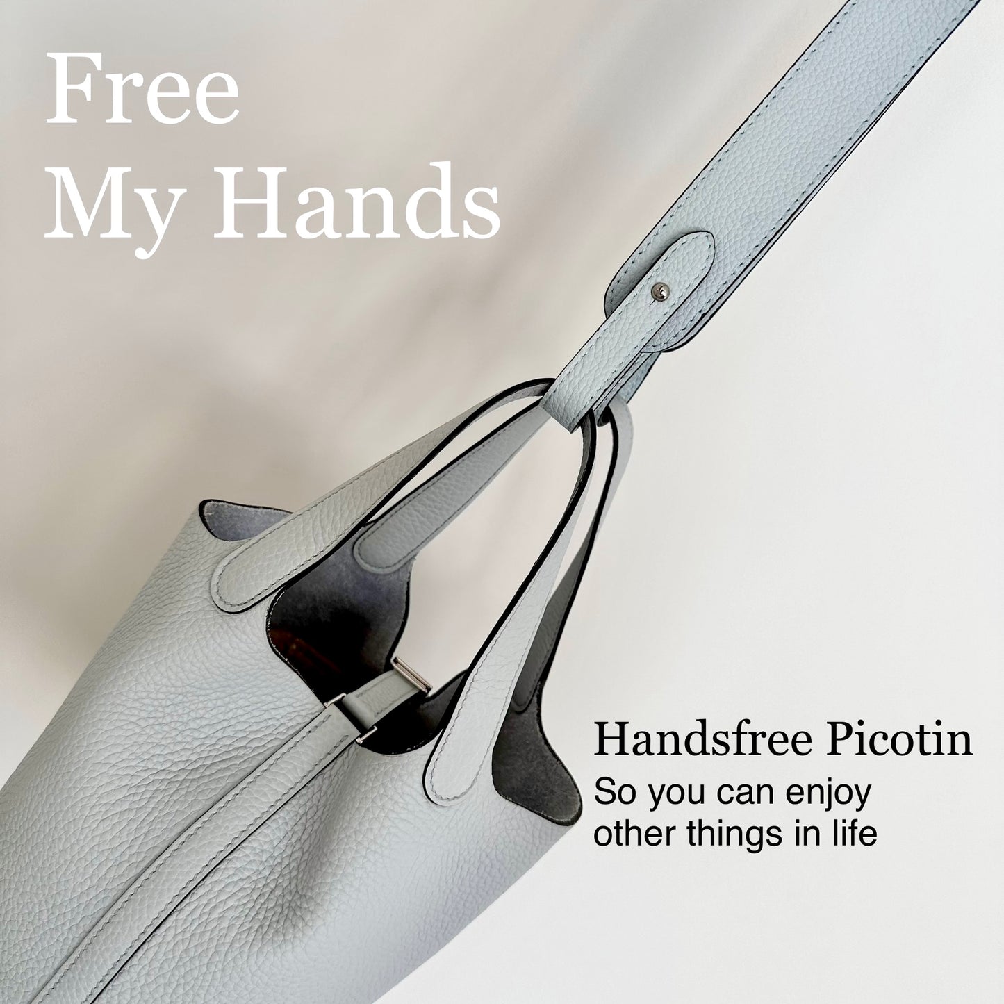 Free My Hands Premium Leather Strap