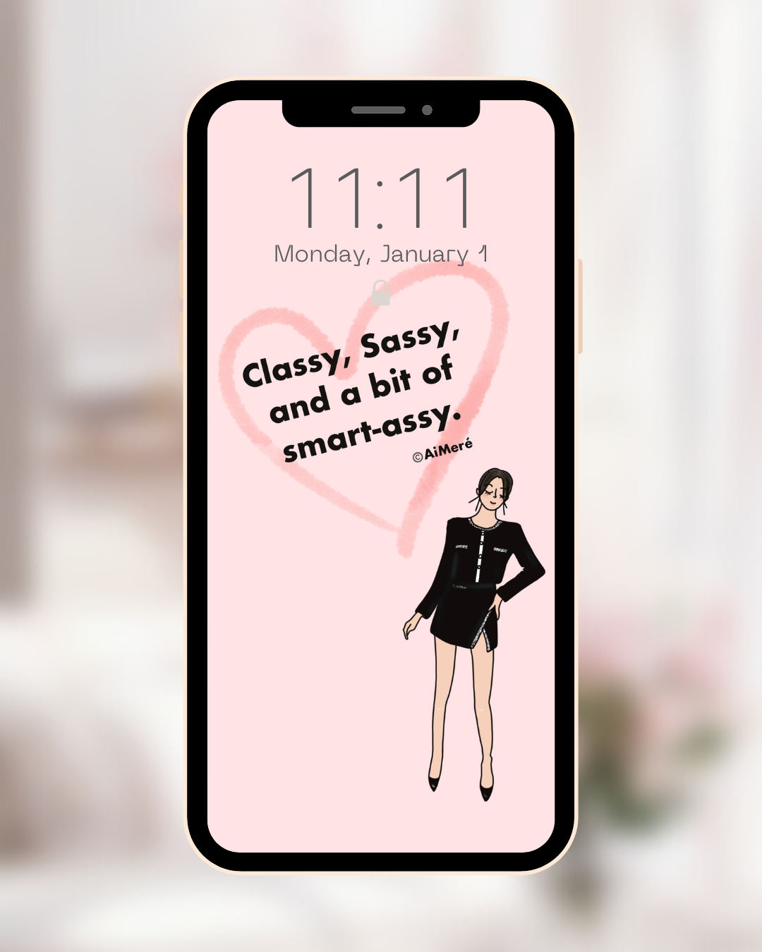 Avatar Stickers Wallpaper - "Classy, Sassy, a bit of smart-assy"