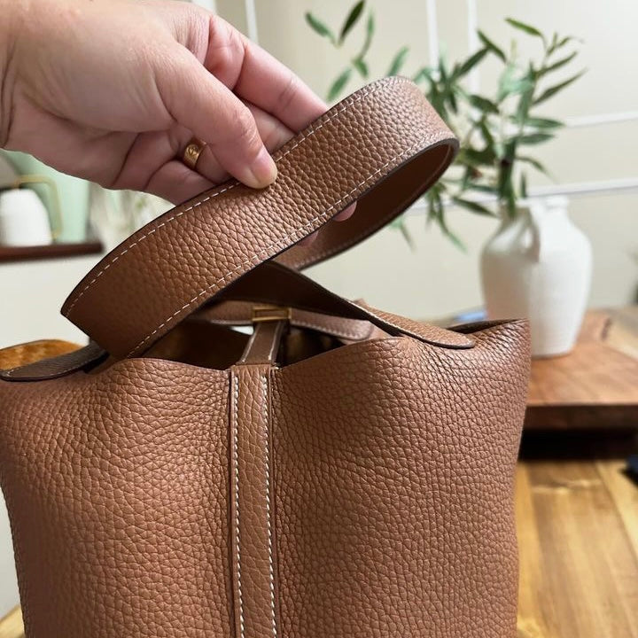 Togo Leather Shoulder Bag Strap for Picotin/evelyne -  Hong Kong