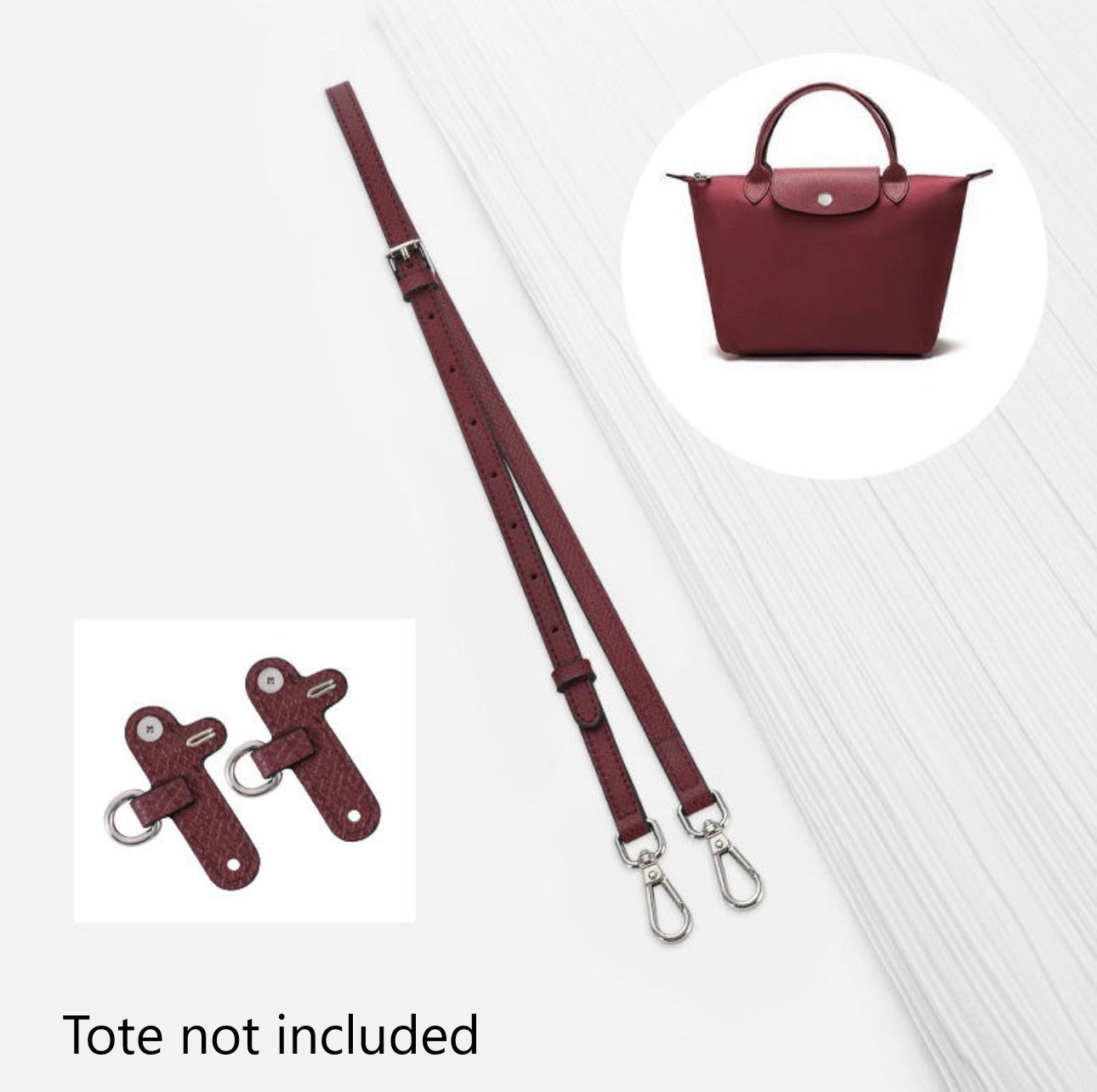 LongChamp Short Handle Tote Bag Conversion Set