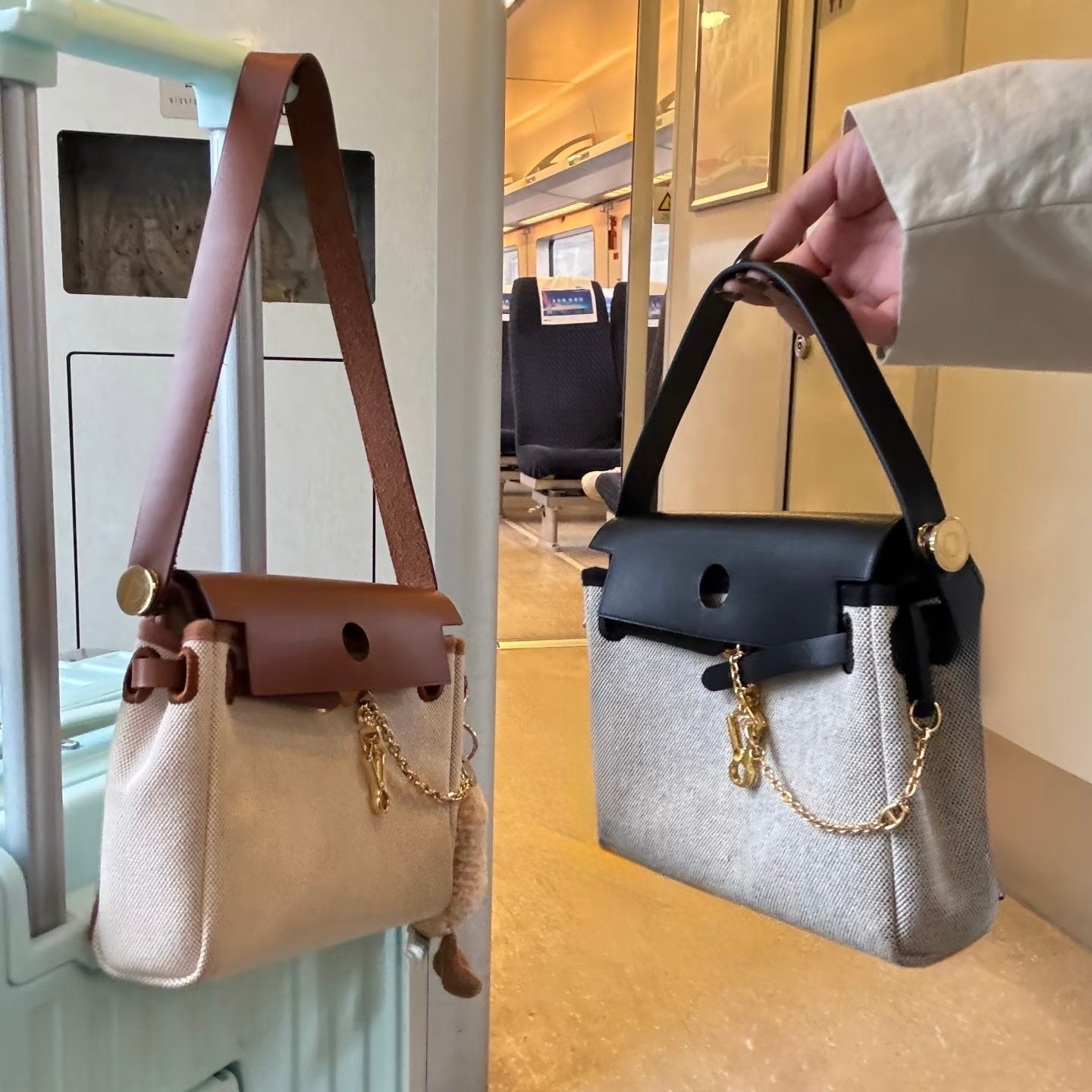 Hermès Herbag Conversion Kit | Crossbody Strap Accessories
