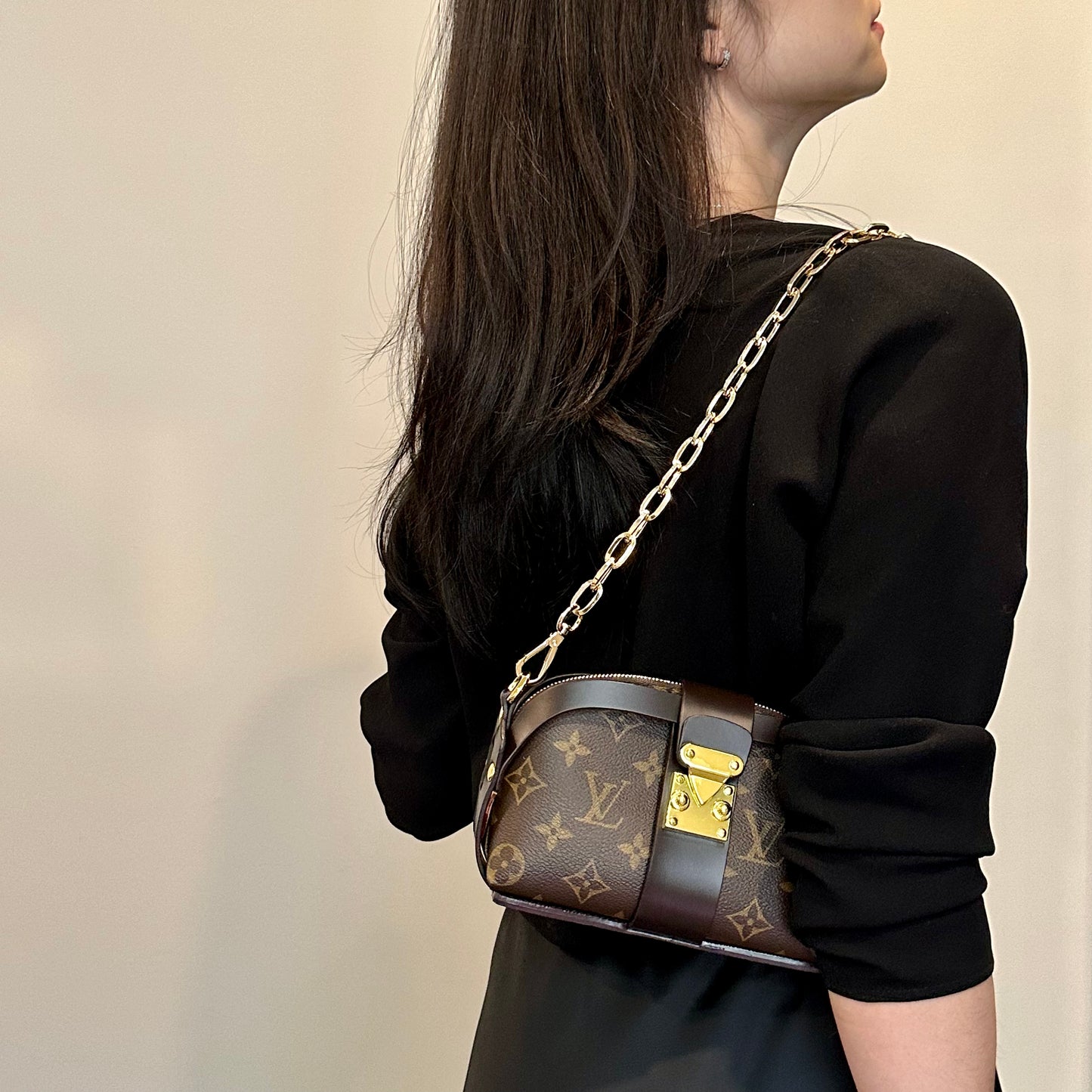Cosmetic Pouch PM Monogram – Keeks Designer Handbags