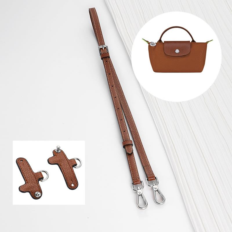 How to add the strap to Longchamp Le Pliage Pouch with Handle