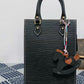 Leather Bag Charm |  Luna Charm A3 | Aimere Luxury Collection