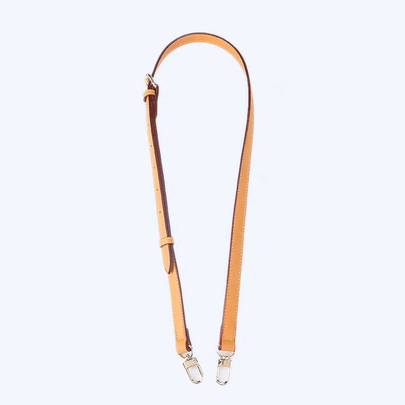 Adjustable crossbody strap in pebbled leather – Le Tanneur