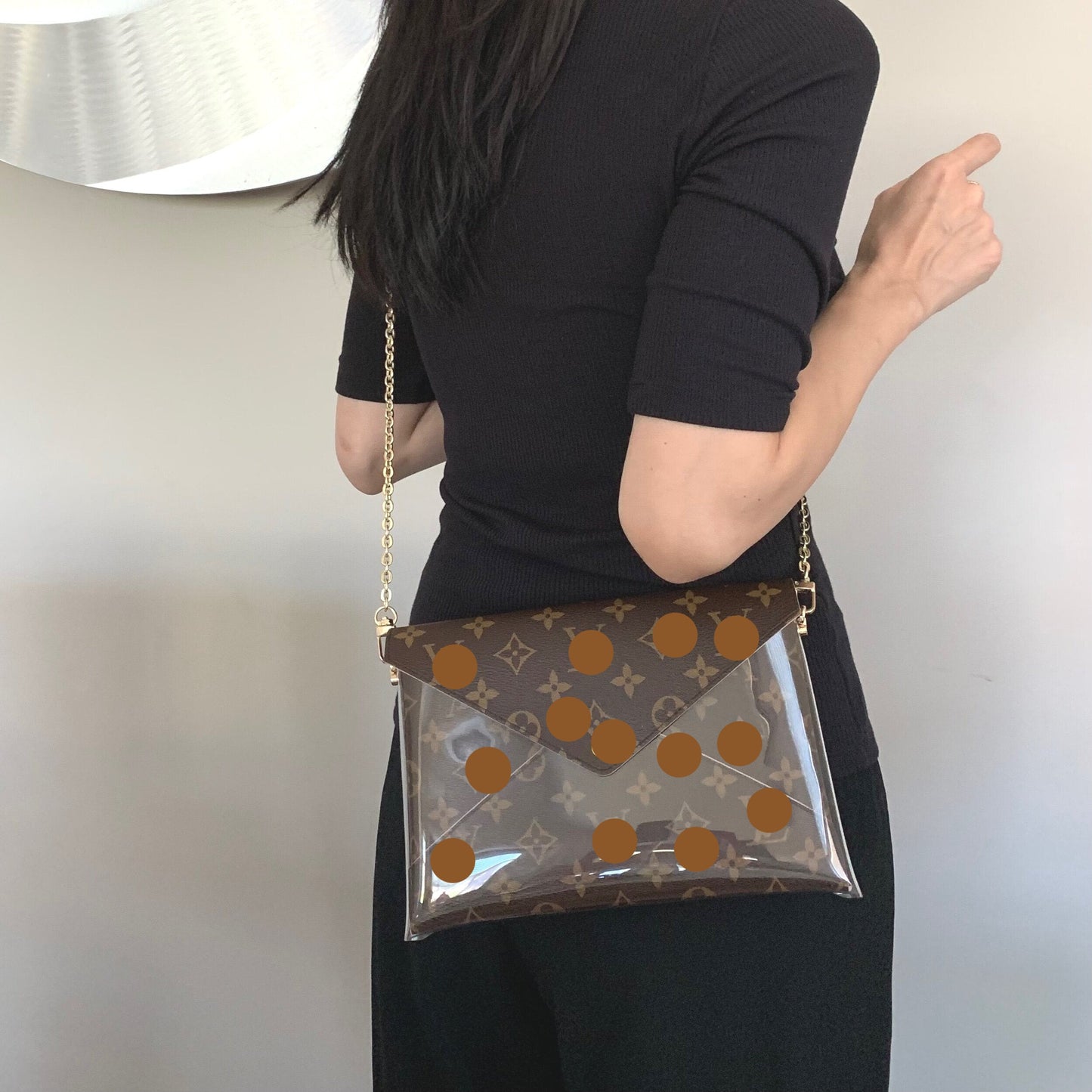 Asge Trendy Chain Strap Crossbody Bag For Women - Luxurious