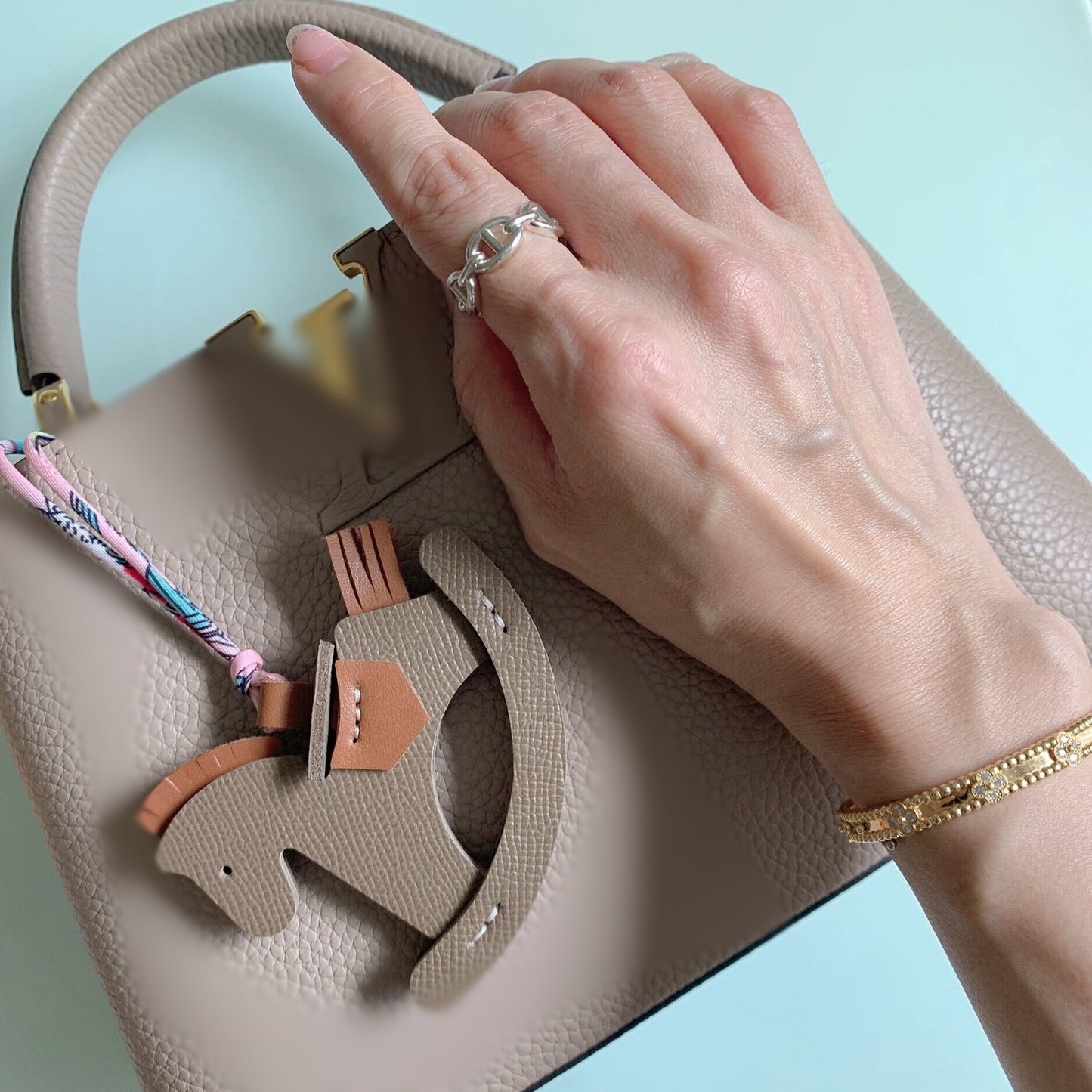 The Beauty Bag Keychain – Ari Luna Accessories